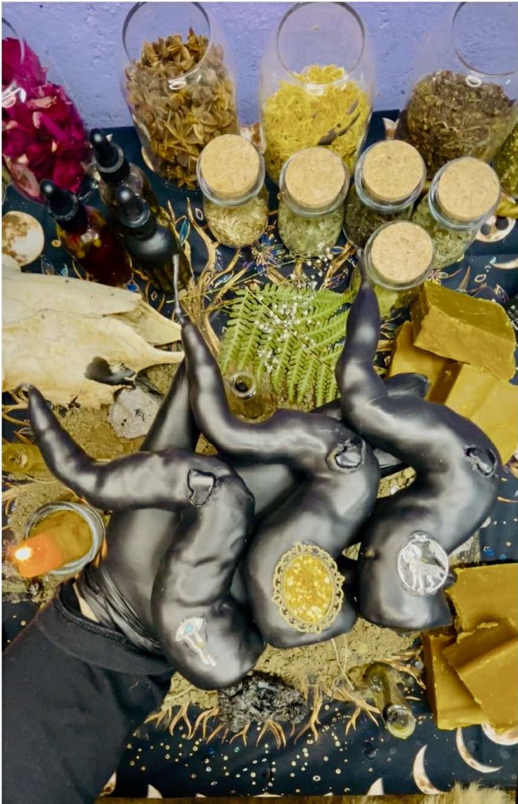 🕯️ Szándékgyertya – Tükörpajzs