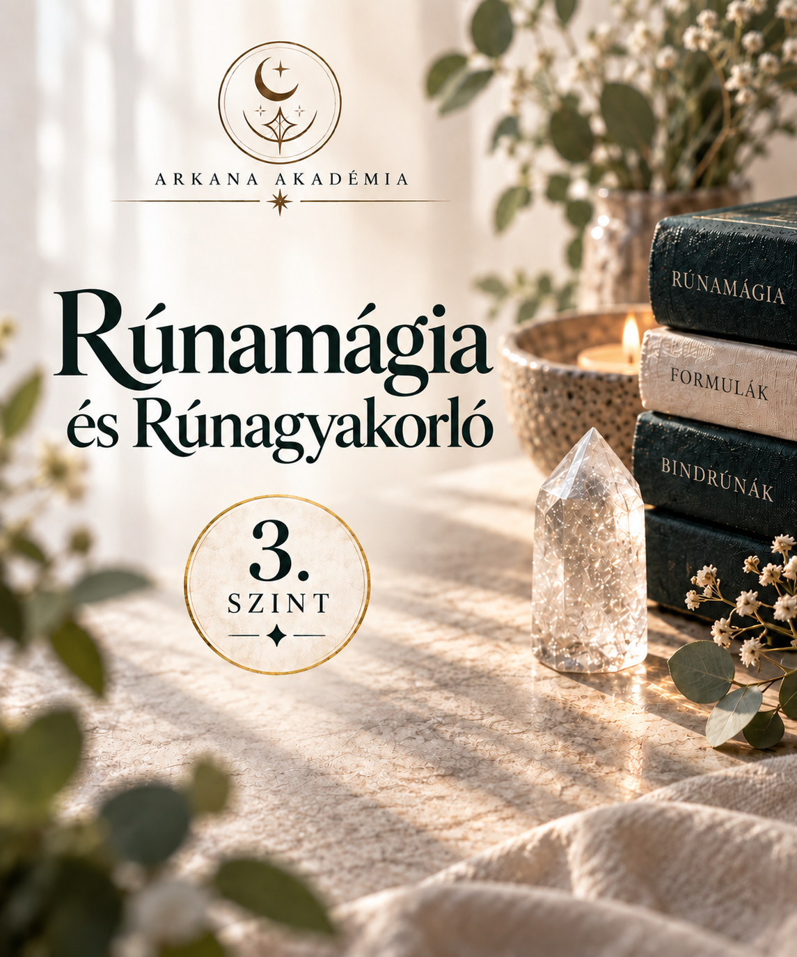 3. szint Arkana Rúnamágia és Rúnagyakorló