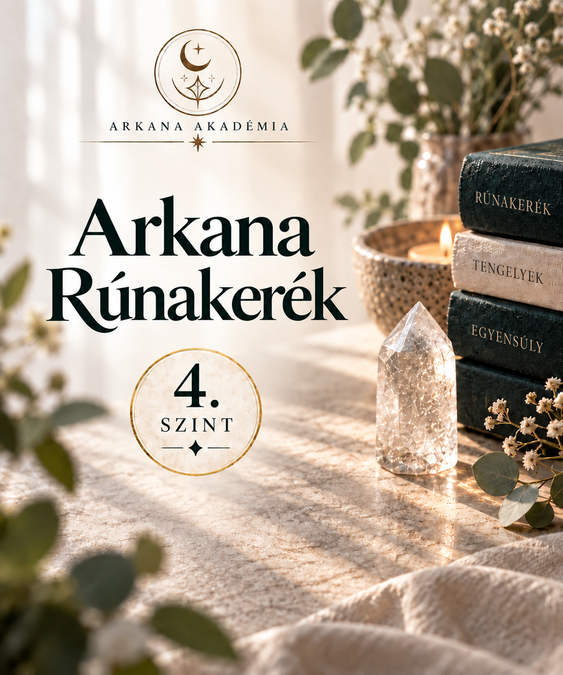 4. szint | Arkana Rúnakerék | Kiegyenlítő gyakorlói képzés