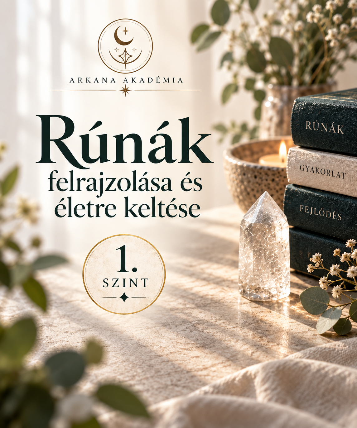 1. SZINT · Rúnák felrajzolása és életre keltése