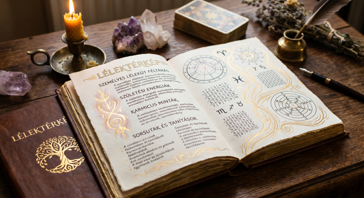 Lélektérkép – Személyre szabott spirituális kézirat