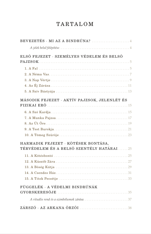 A Védelem Bindrúnái – Az Arkana Grimoár Sorozat I. Kötete (E-book)