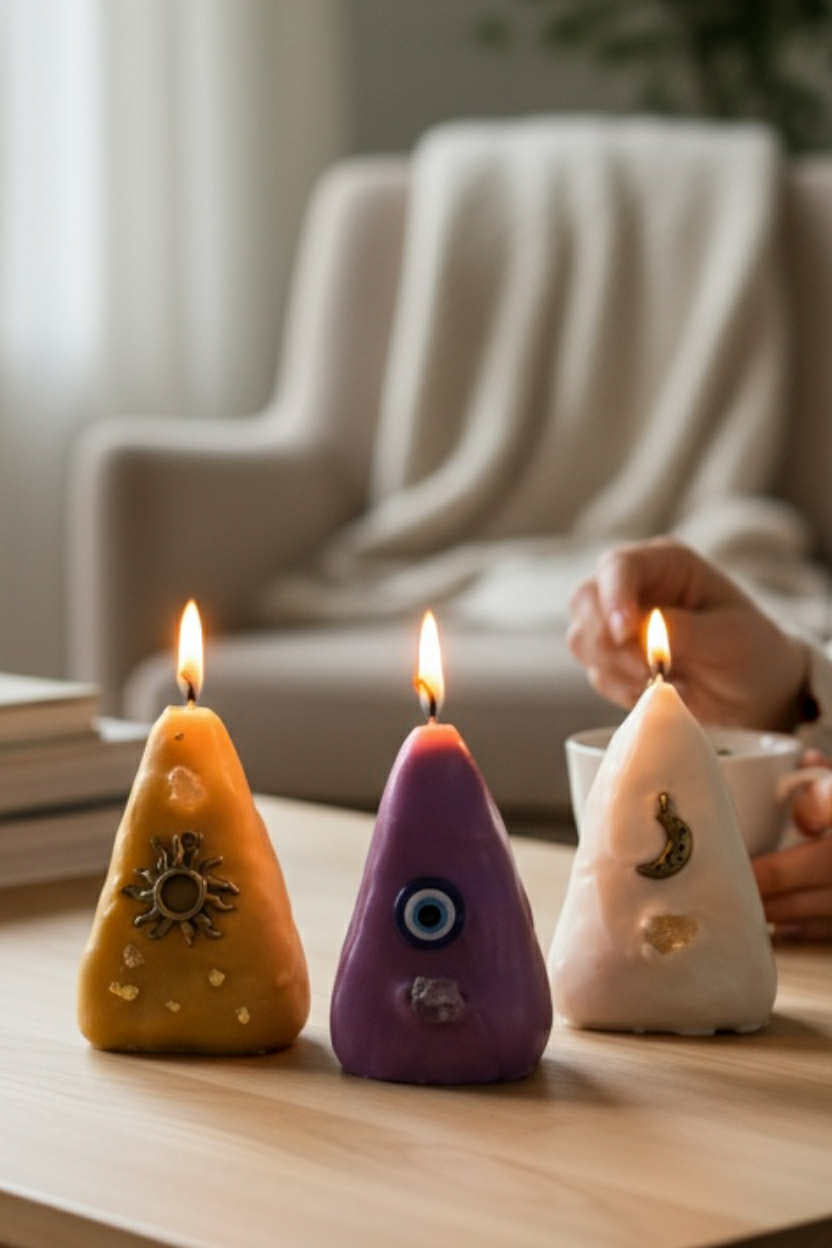 Az elengedés és a továbblépés három lángja.