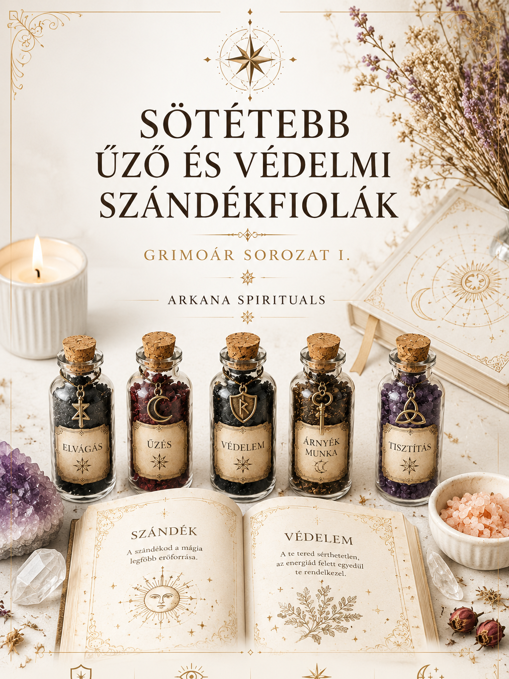 Sötétebb Űző és Védelmi Szándékfiolák Digitális könyv