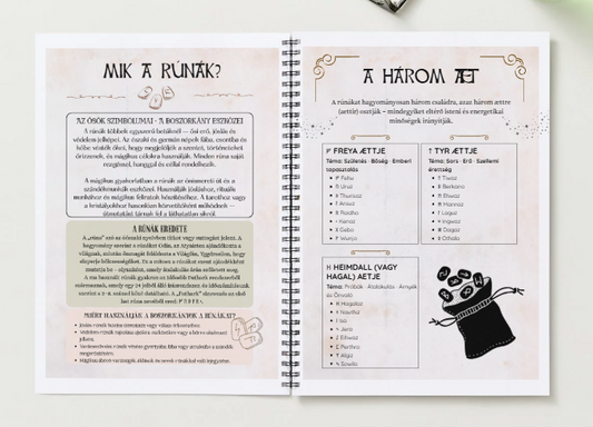 Rúnamágia - füzet