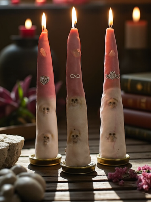 🕯️ Szándékgyertya-szett – A Bántalmazásból Való Felépülés