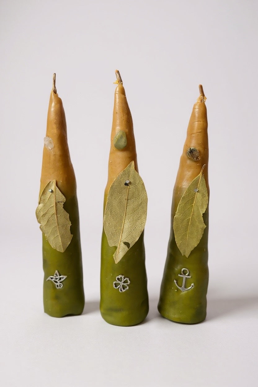 🕯️ Szándékgyertya – Jólét, bőség bevonzása