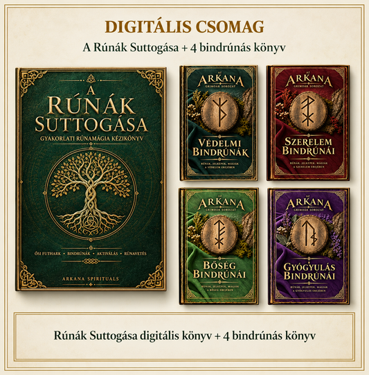 A rúnák suttogása + 4 bindrúnás könyv - digitális csomag