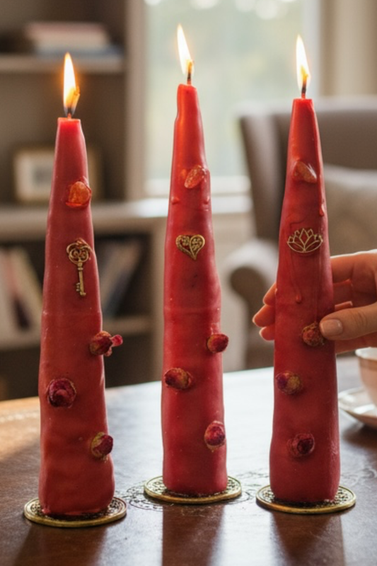 Új Szerelem Bevonzása – 3 gyertyás szett