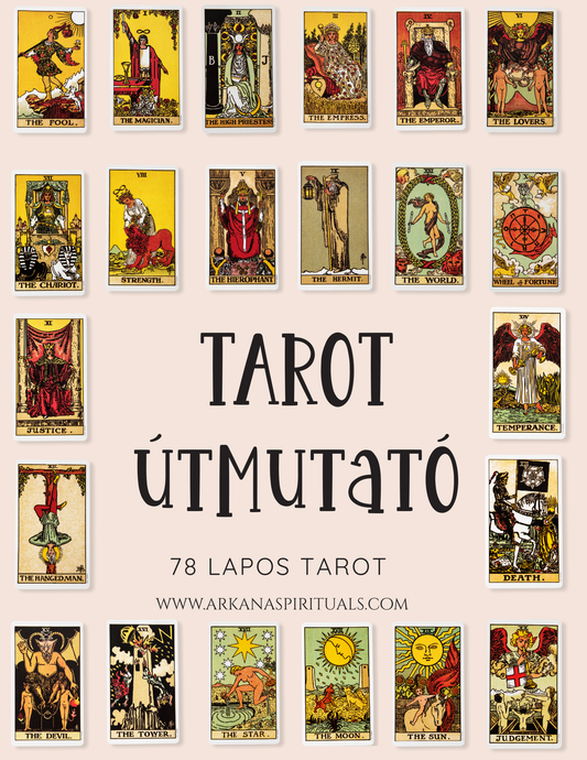 Tarot útmutató - digitális könyv