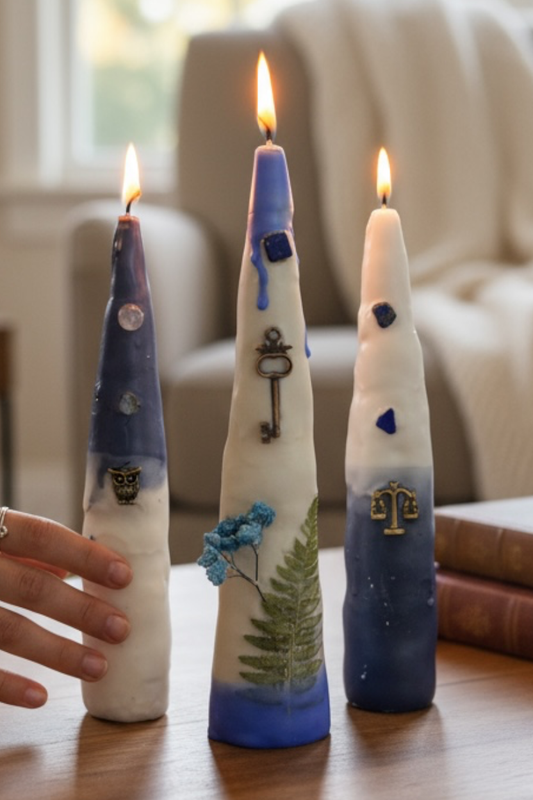 🕯️ Szándékgyertya-szett – Tiszta Látás